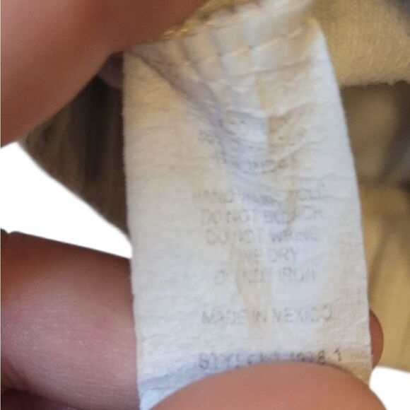 Bohme Women's Cream Ribbed Cropped Quarter Zip Pullover Size XS - Picture 6 of 6